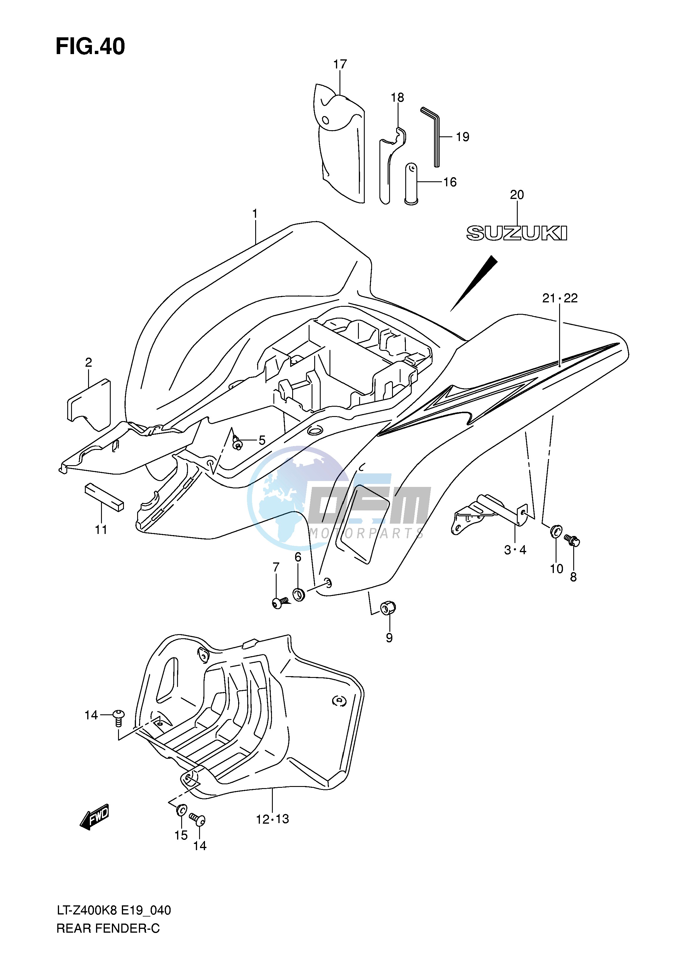 REAR FENDER