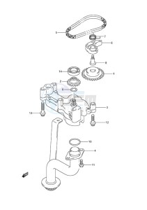 DF 300 drawing Oil Pump