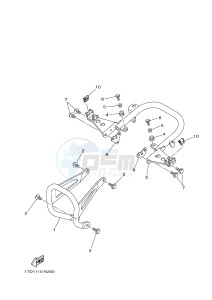 YFZ450R YFZ450RE (1TD3) drawing GUARD