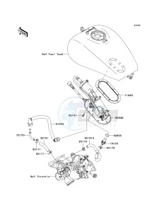 VN 1600 B [VULCAN 1600 MEAN STREAK] (B6F-B8FA) B7FA drawing FUEL PUMP