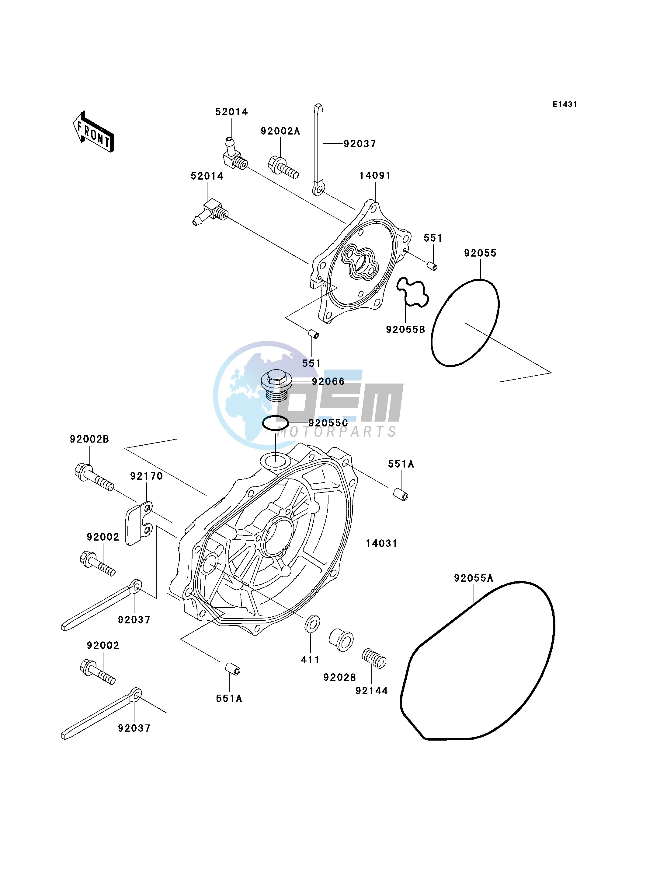 ENGINE COVER-- S- -