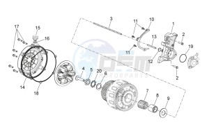 Shiver 750 drawing Clutch i