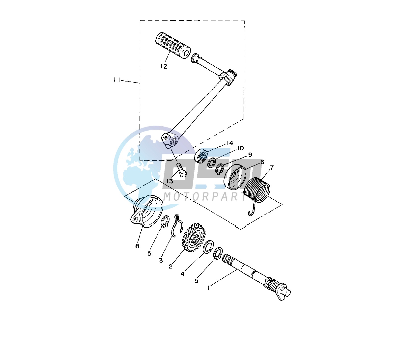 KICK STARTER GEARS