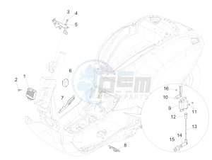 Sprint 50 4T 2V 25 kmh (EMEA) drawing Voltage Regulators - Electronic Control Units (ecu) - H.T. Coil