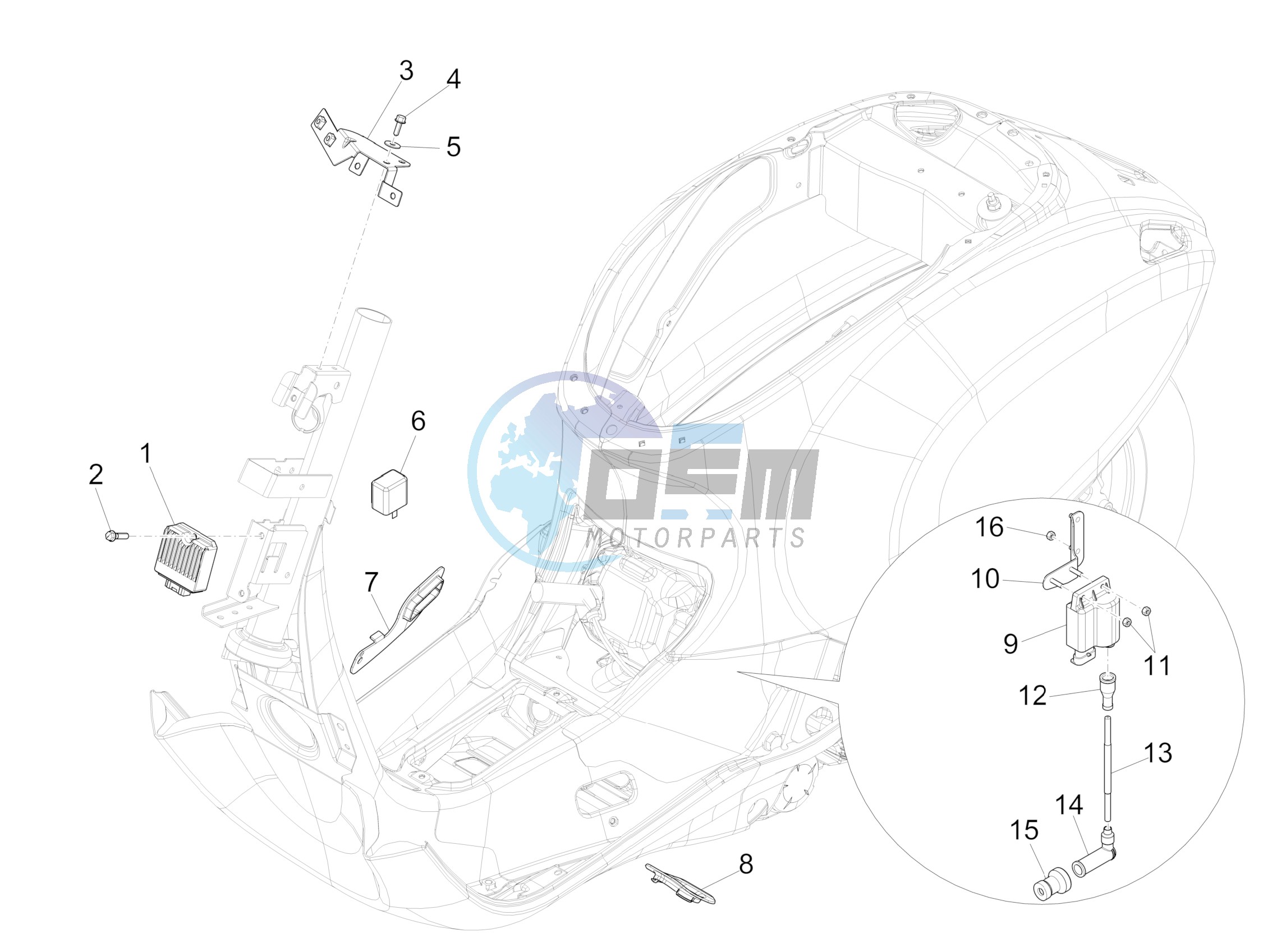 Voltage Regulators - Electronic Control Units (ecu) - H.T. Coil