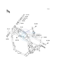 VN 1500 E [VULCAN 1500 CLASSIC] (E2-E6) [VULCAN 1500 CLASSIC] drawing FRAME