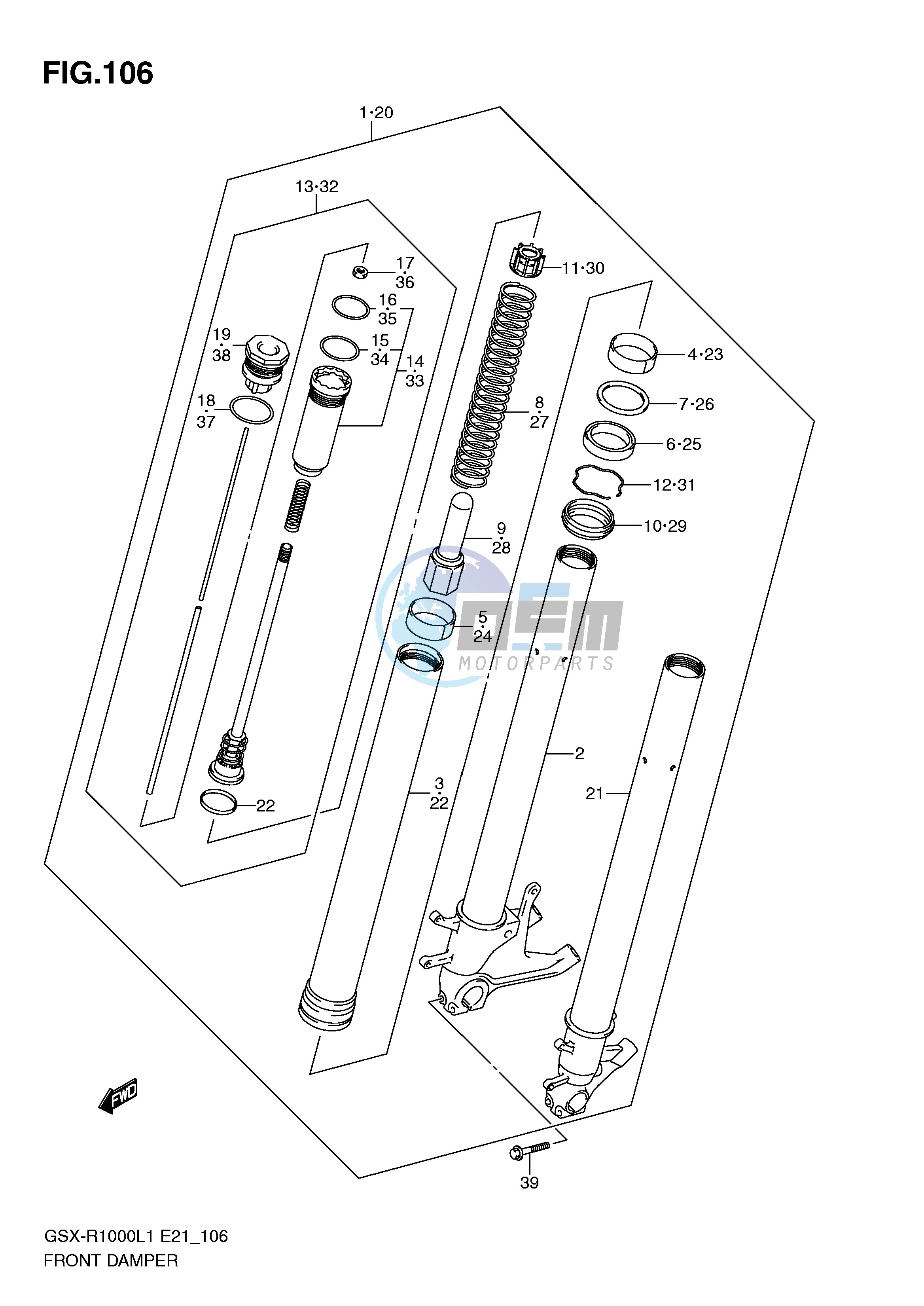 FRONT DAMPER