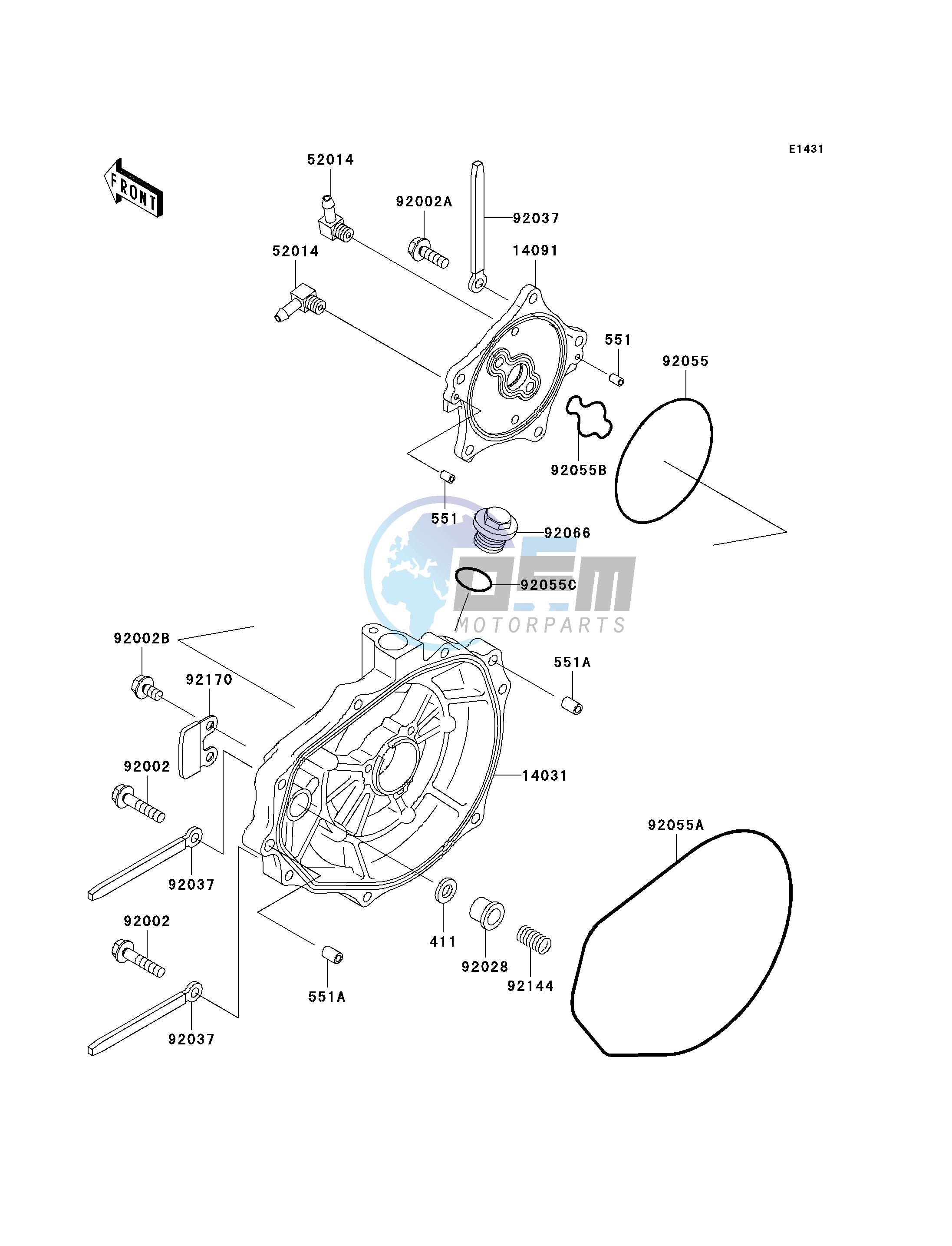 ENGINE COVER-- S- -