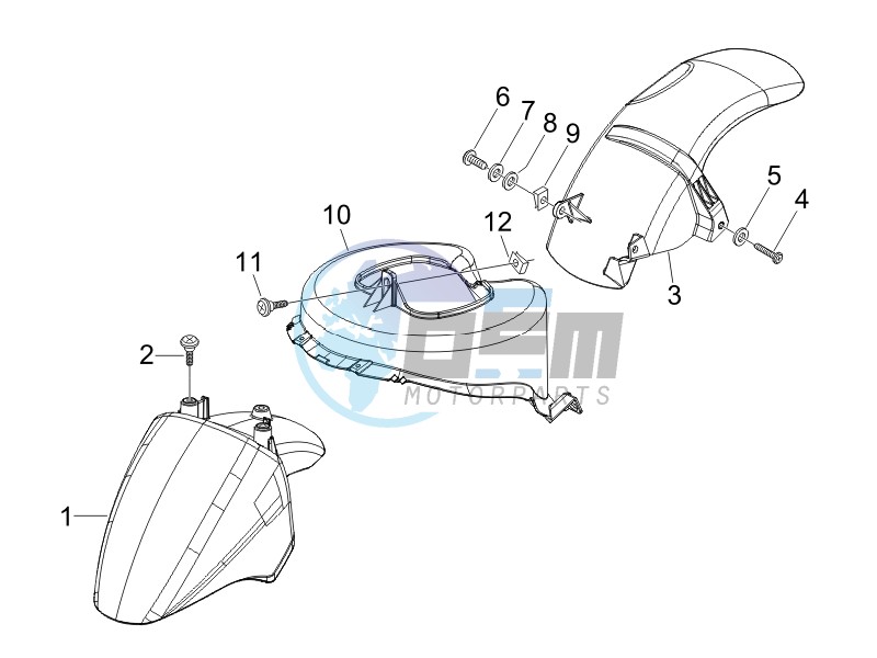 Wheel housing - Mudguard