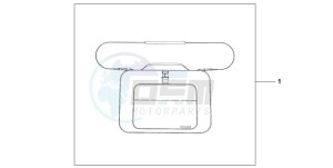 ST1300A drawing TOP BOX INNER BAG