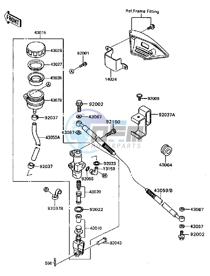 REAR MASTER CYLINDER