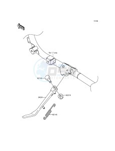 VULCAN_1700_VOYAGER_ABS VN1700BFF GB XX (EU ME A(FRICA) drawing Stand(s)