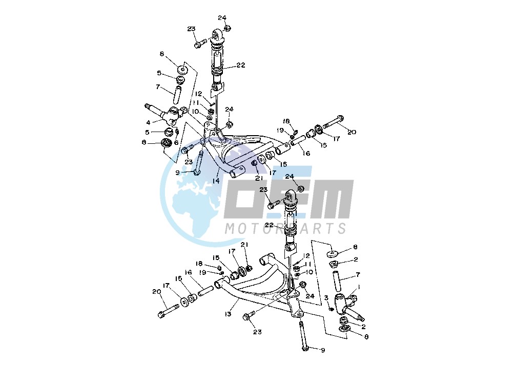 FRONT SUSPENSION WHEEL