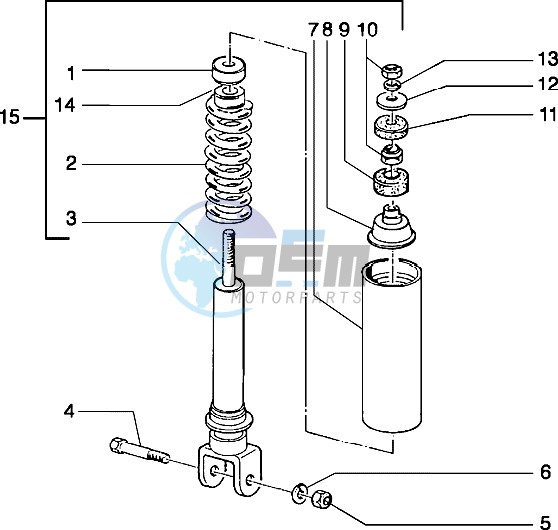 Rear Shock absorber