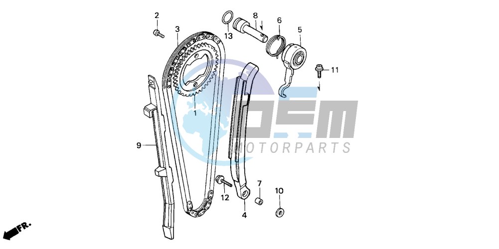 CAM CHAIN/TENSIONER