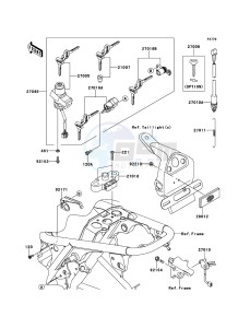 W800 EJ800ACFA GB XX (EU ME A(FRICA) drawing Ignition Switch