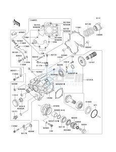 VN 1500 N [VULCAN 1500 CLASSIC] (N4) N4 drawing FRONT BEVEL GEAR