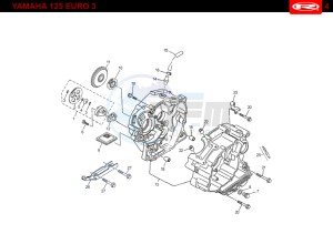 TANGO-125-RED drawing CRANKCASE  EURO3