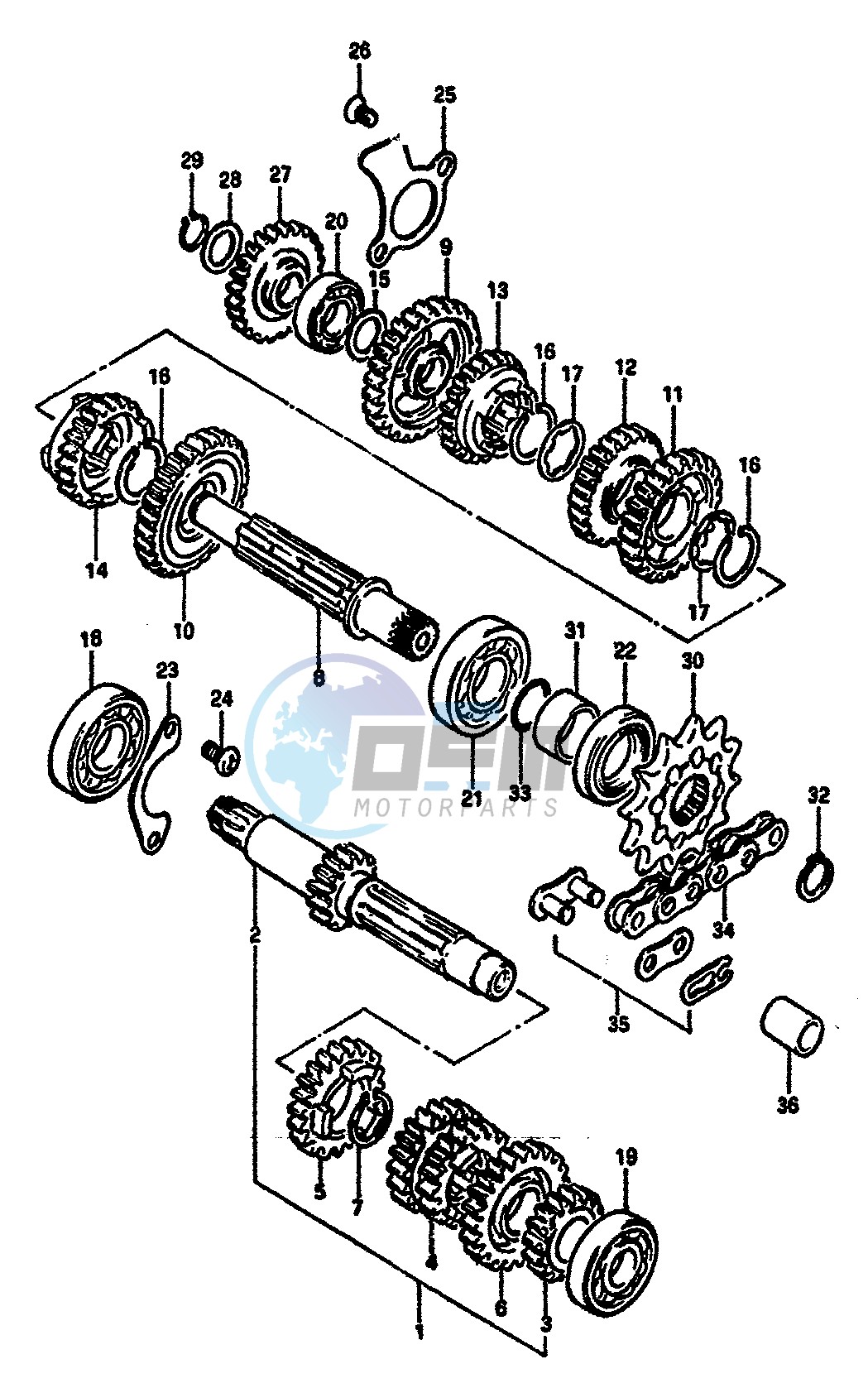 TRANSMISSION (MODEL E)