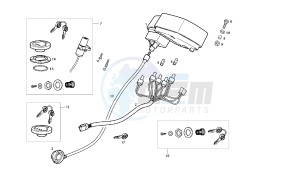 SENDA SM BAJA - 125 CC EU3 drawing METER