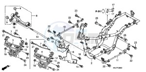 FES125B drawing FRAME BODY