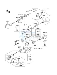 W800 EJ800ABS GB XX (EU ME A(FRICA) drawing Turn Signals