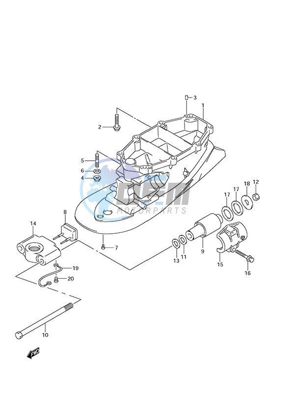 Drive Shaft Housing (DF 250S)