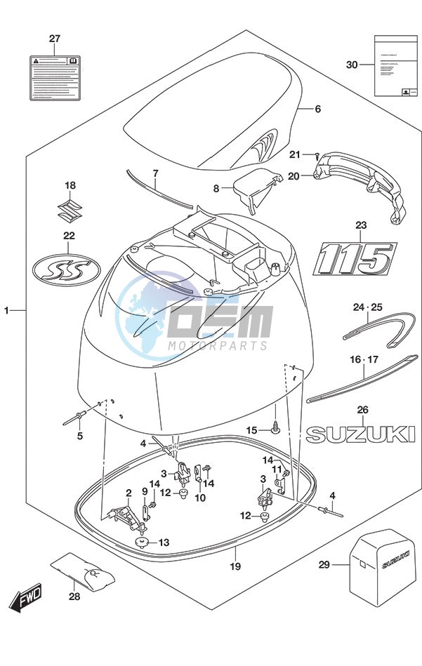 Engine Cover (Type: AS)