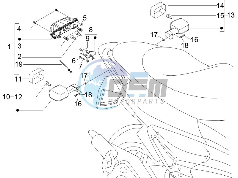 Tail light - Turn signal lamps