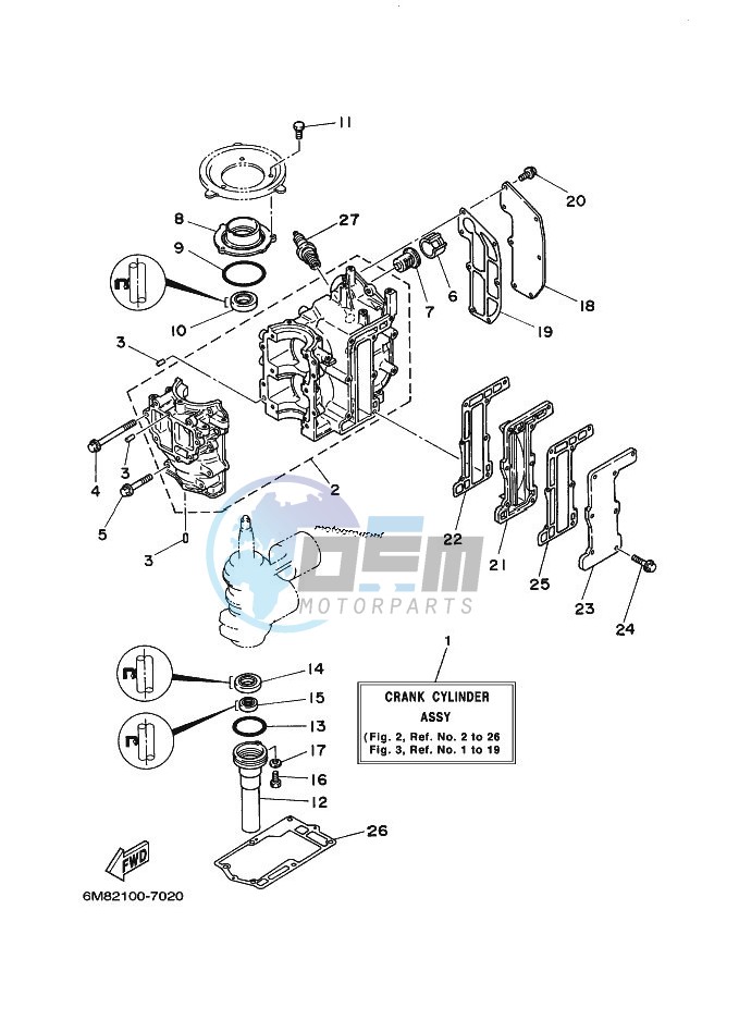 CYLINDER--CRANKCASE