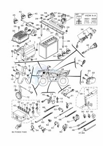 YFM700FWAD GRIZZLY 700 EPS (BLTU) drawing ELECTRICAL 1