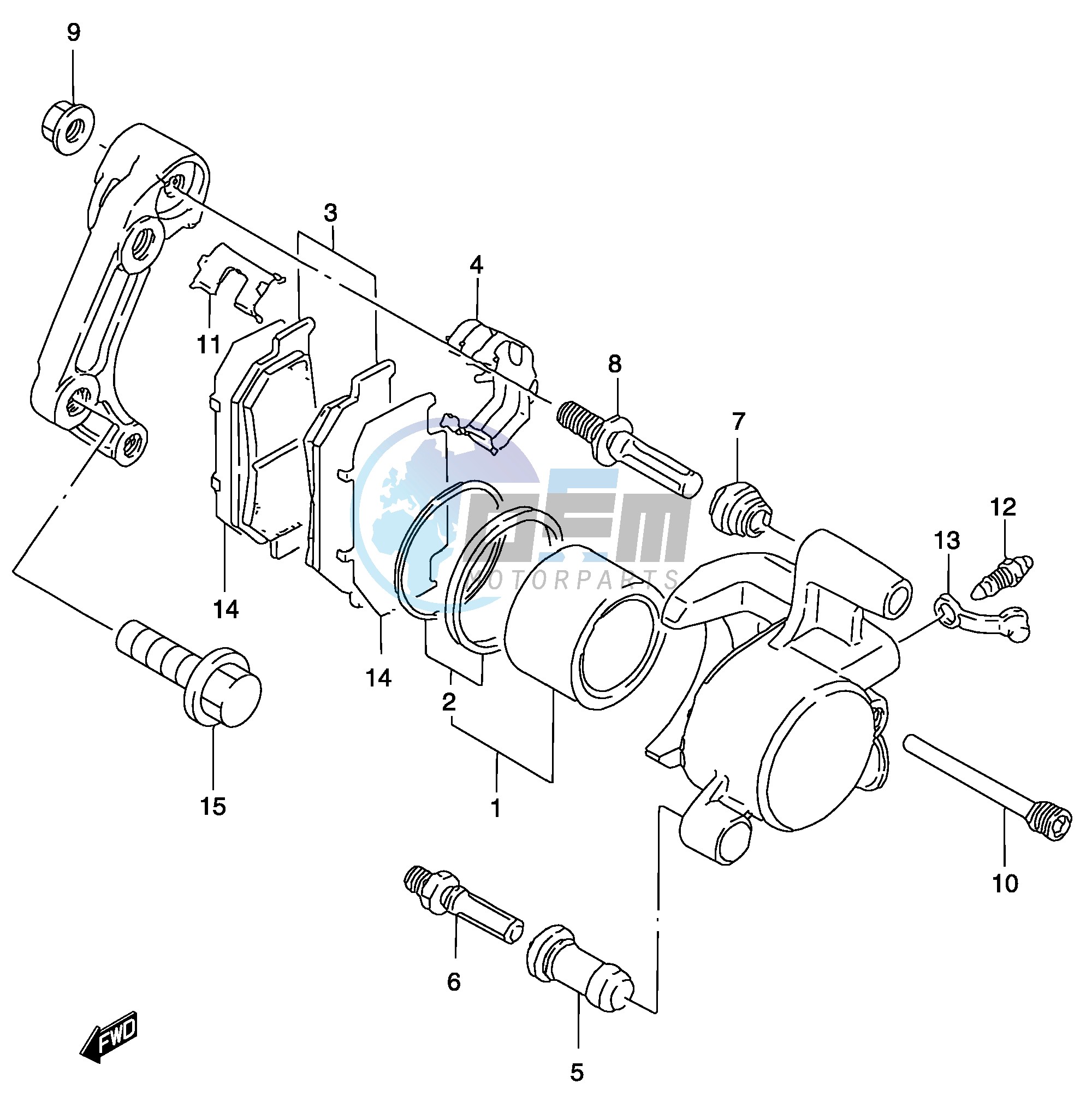 FRONT CALIPER