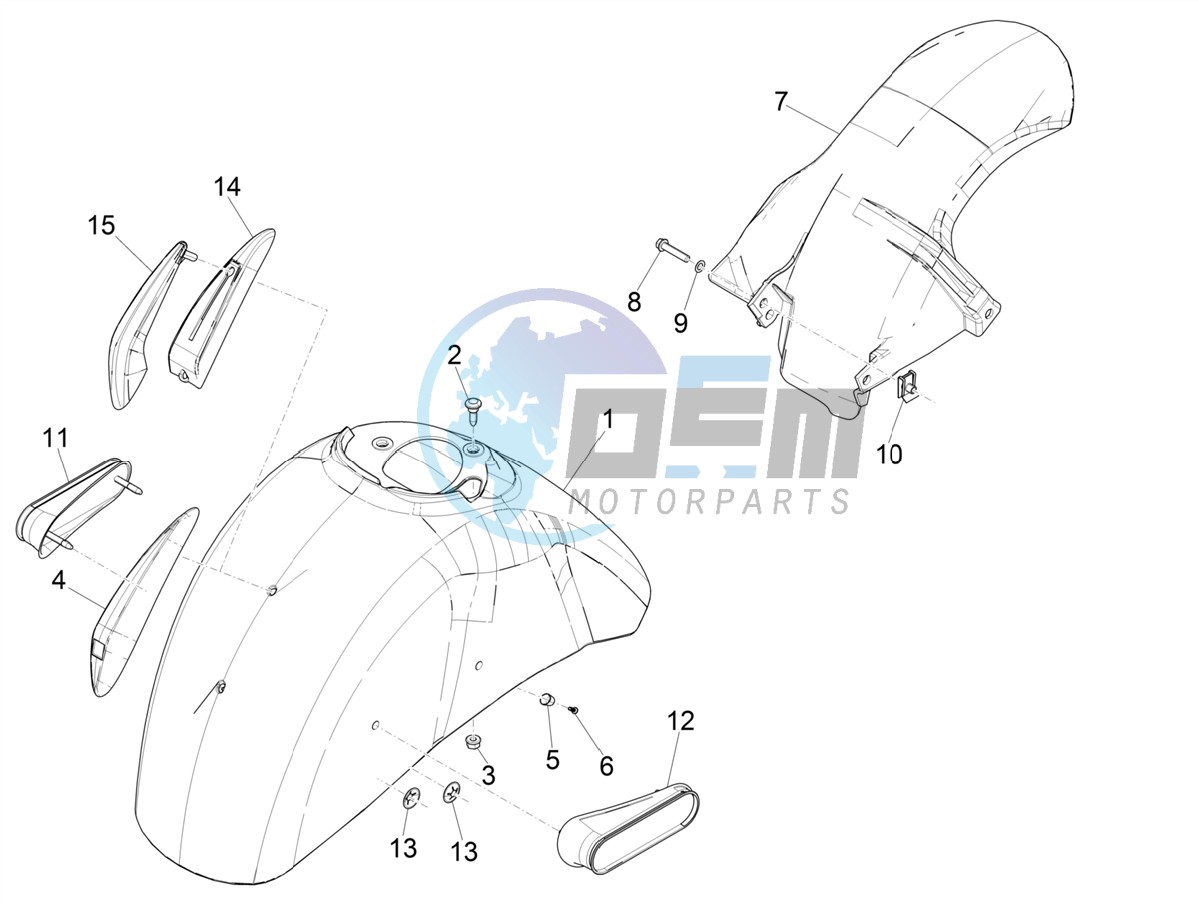 Wheel housing - Mudguard