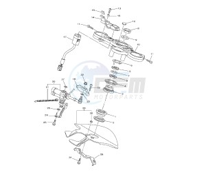 YZF R1 1000 drawing STEERING