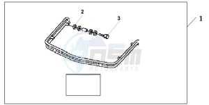 GL18009 UK - (E / AB MKH NAV) drawing TRUNK GUARD PIPE