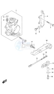 DF 90A drawing Throttle Body