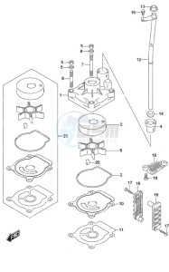 DF 40A drawing Water Pump