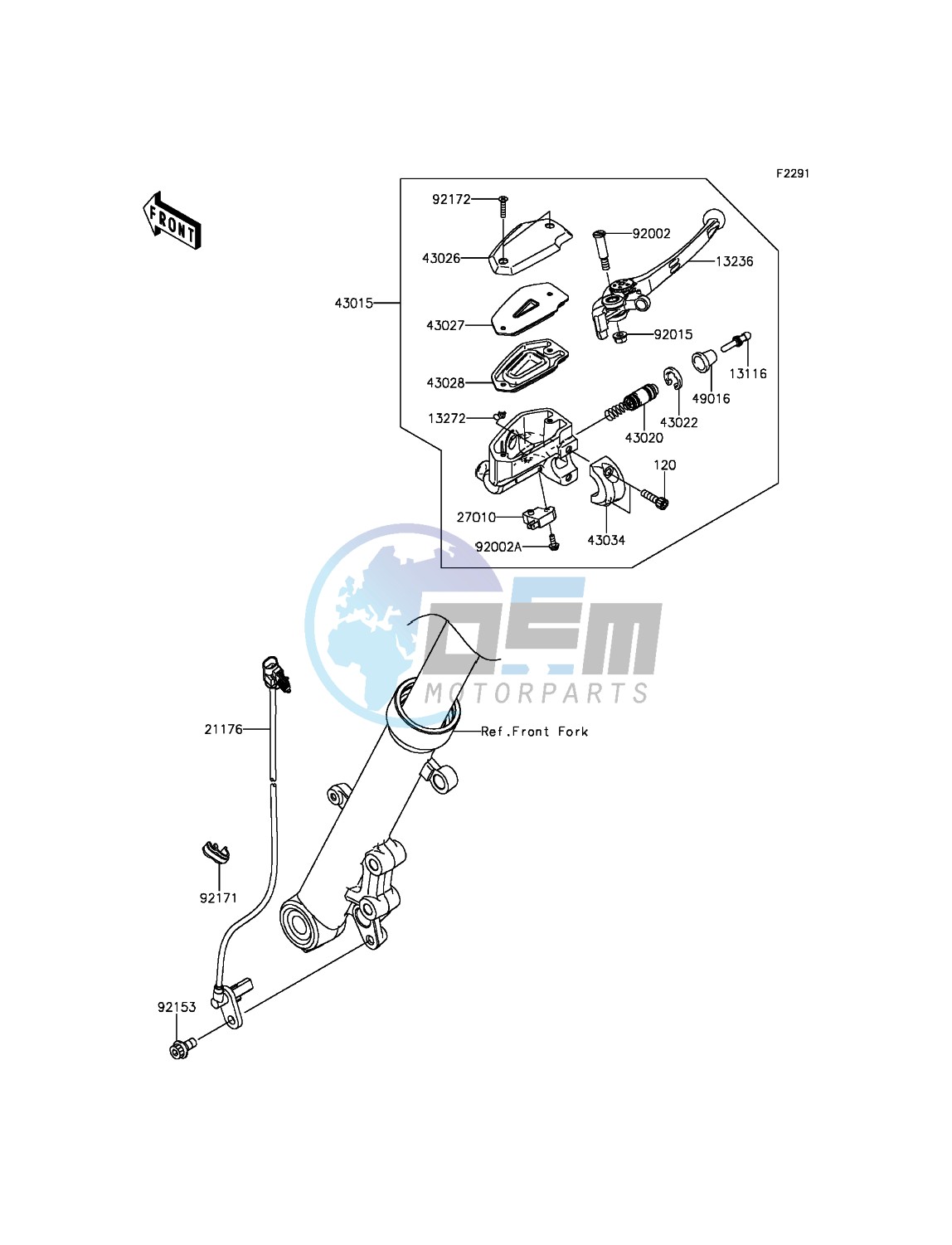 Front Master Cylinder