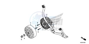 NSS125ADF Forza 125 - NSS125AD UK - (E) drawing A.C.G. STARTER