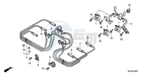 GL18009 Australia - (U / AB NAV) drawing IGNITION COIL