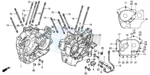 VT1100C2 drawing CRANKCASE