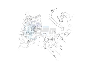 MP3 500 SPORT BUSINESS ABS E3-E4 (NAFTA)2 drawing Cooler pump