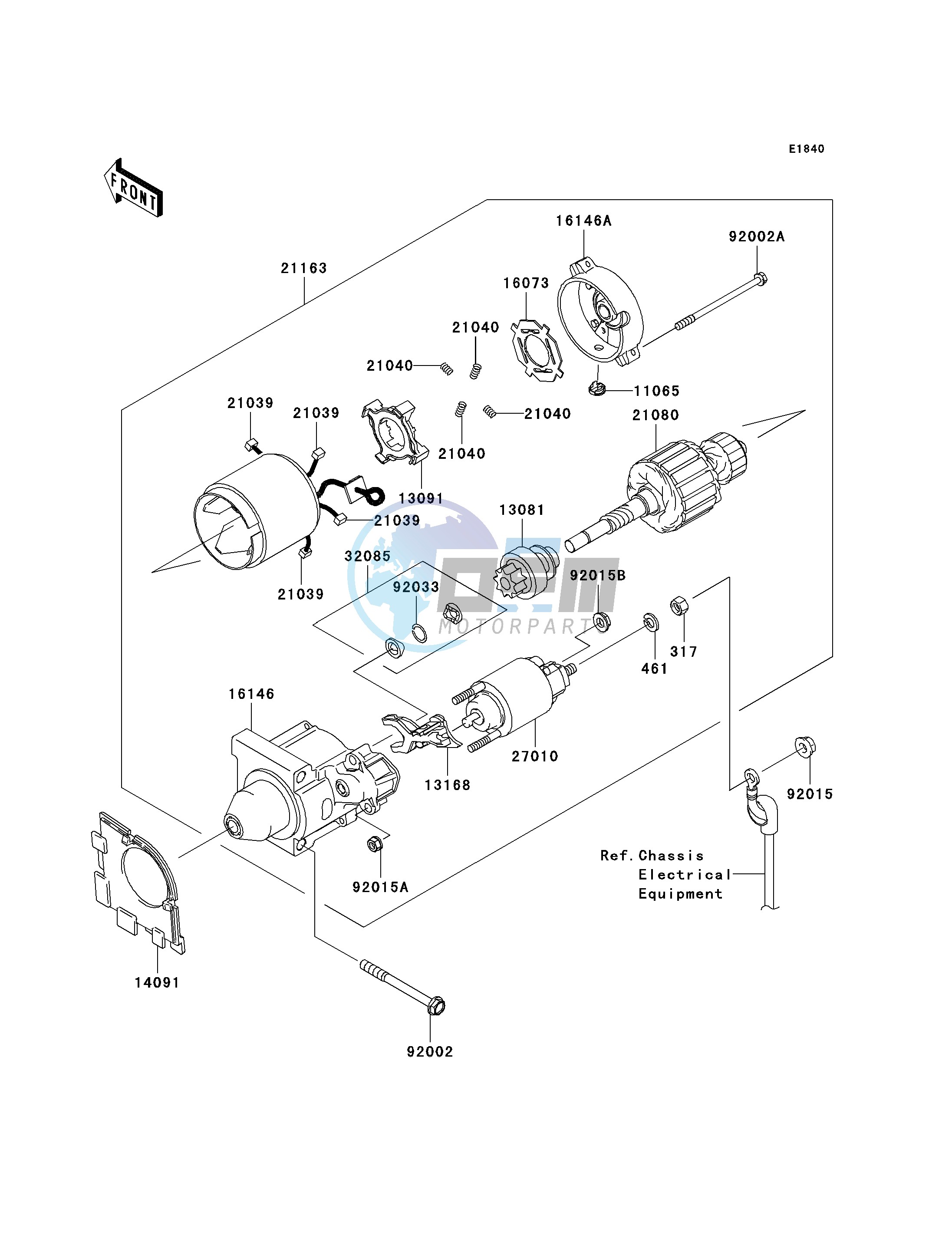 STARTER MOTOR