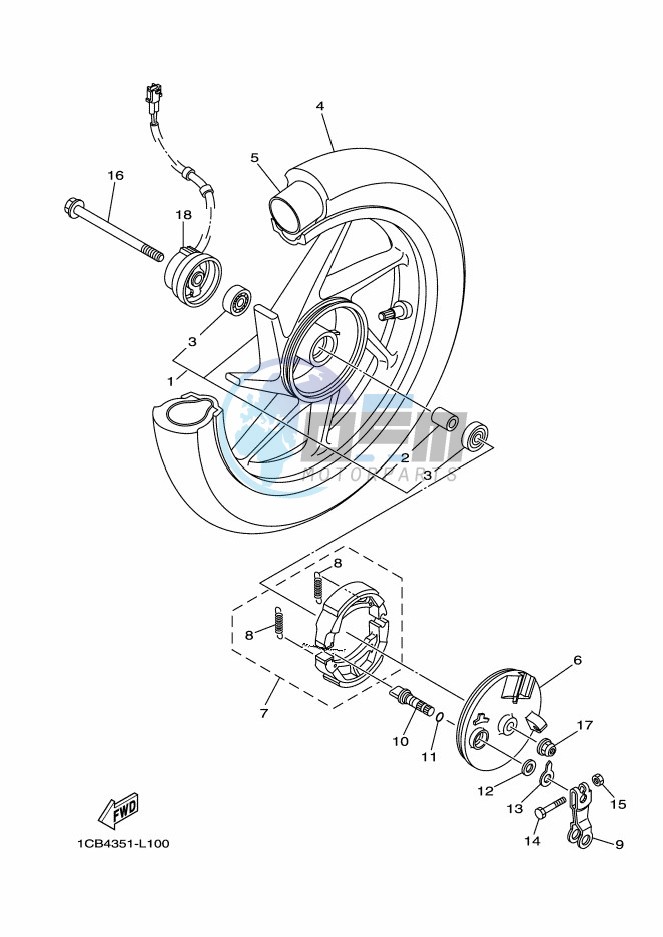 FRONT WHEEL