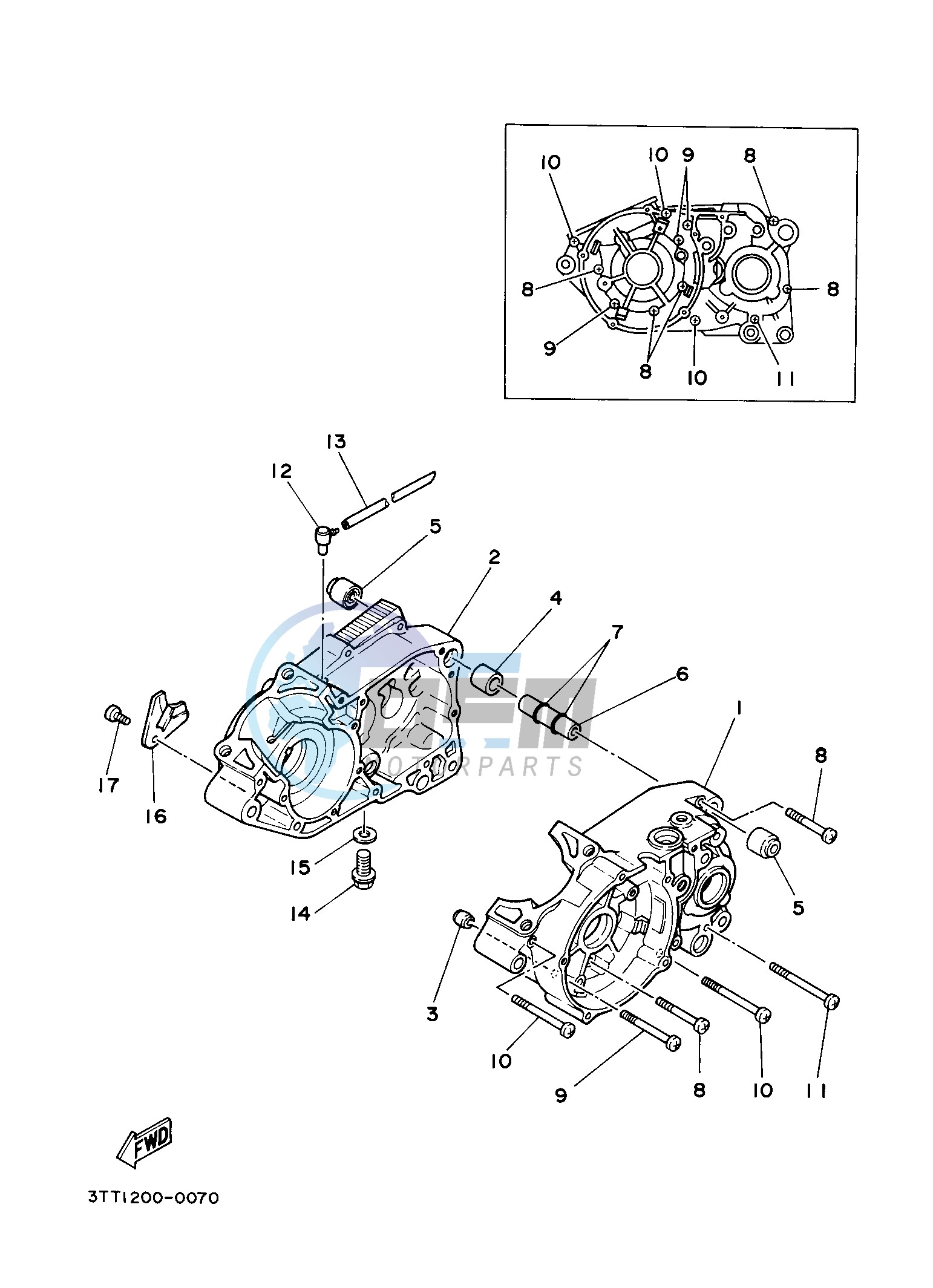 CARTER CRANKCASE