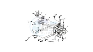 MAXSYM 400 EFI drawing CYLINDER HEAD