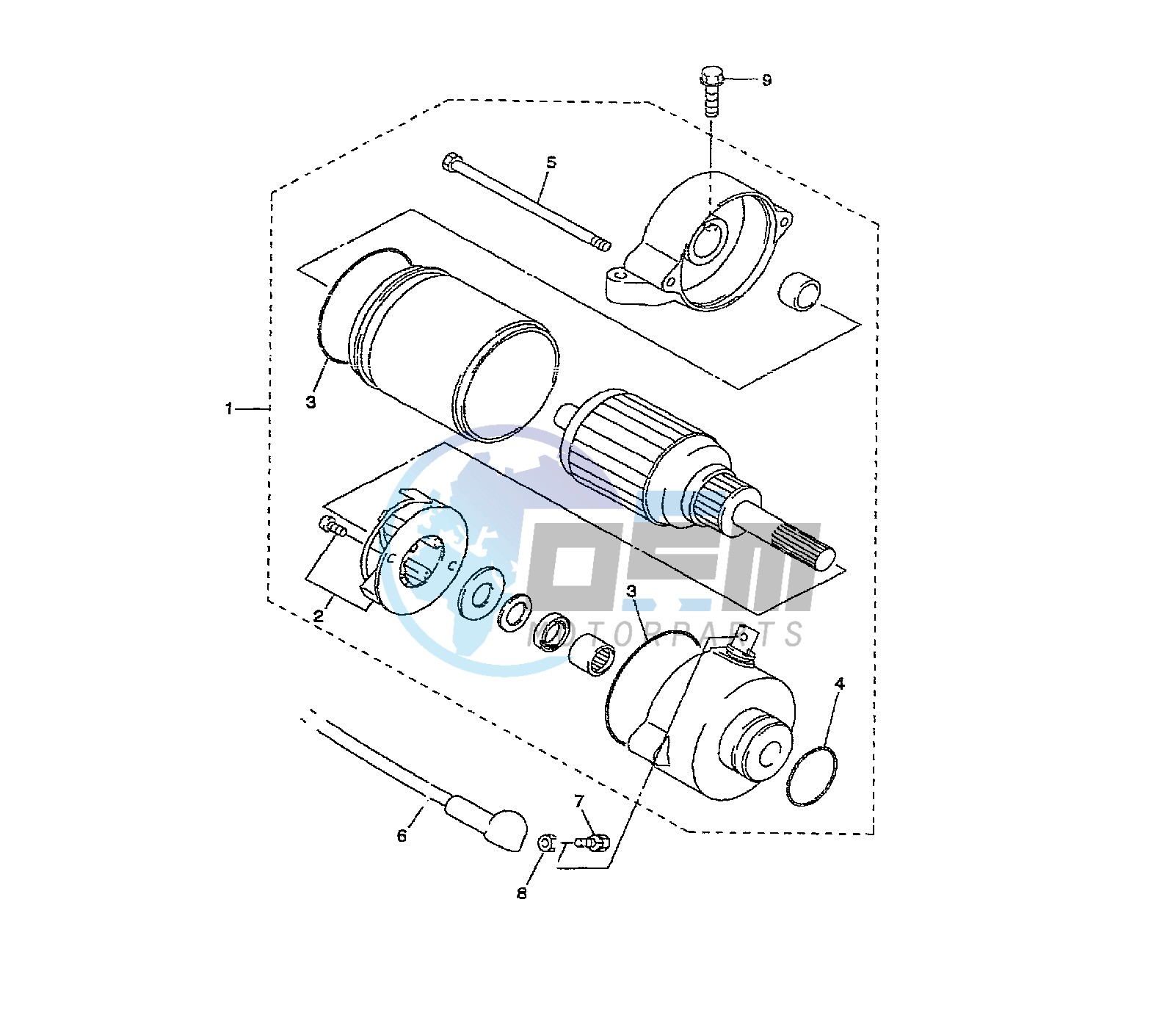 STARTING MOTOR