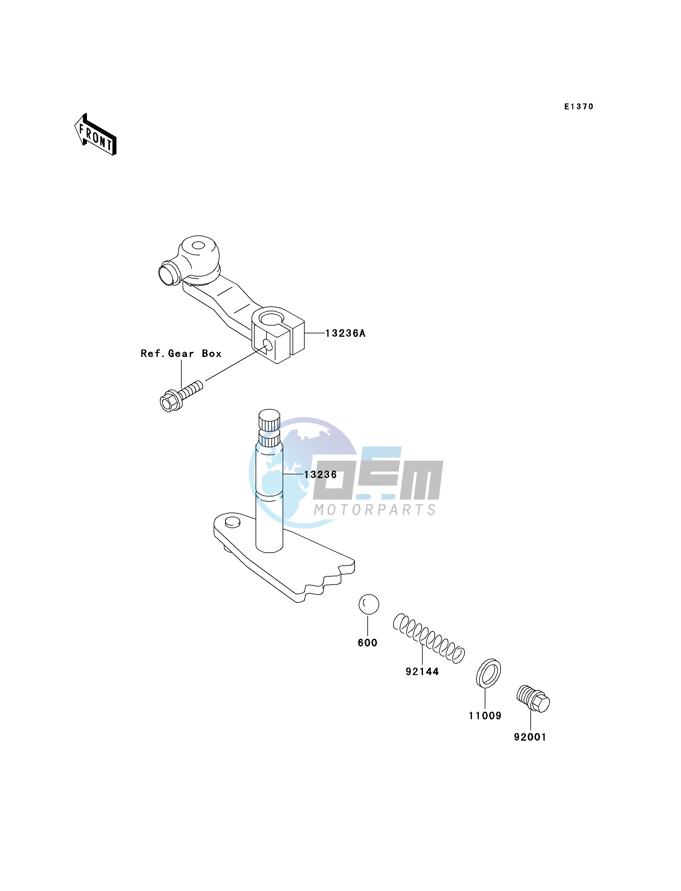 GEAR CHANGE MECHANISM