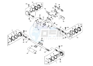 XV A WILD STAR 1600 drawing FLASHER LIGHT MY02