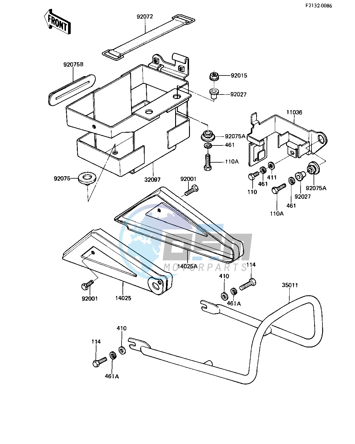 BATTERY CASE_ELECTRO BRACKET